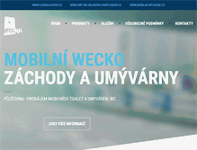 Tablet Screenshot of mobilniwecko.cz